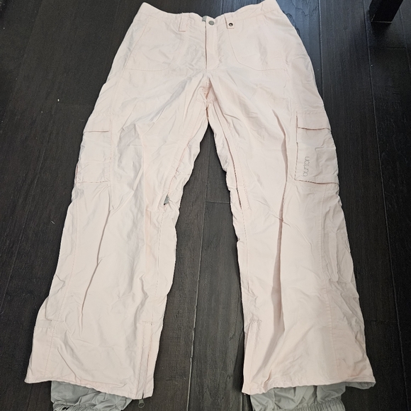 Burton snow pants size medium light pink - Picture 1 of 11
